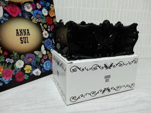 ANNASUI　アナスイ　新品未使用　箱入　ビューティートレイ　S　黒　プラスティック　化粧小物入れ　ケース　ボックス