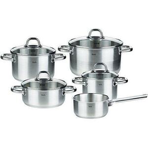 フィスラー Fissler 鍋 シルバー セット 両手4点 片手1点 33-118-05 新品未使用