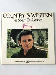 レコード　COUNTRY ＆ WESTERN　MOOD POPS 18 SERIES VOL.17　郷愁のカントリー＆ウエスタン　　TM8770