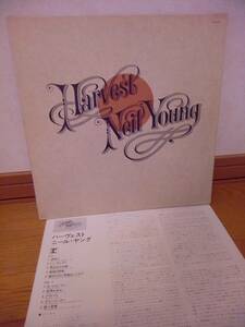 LPレコード　ロック名盤★『HARVEST』（’72）／Neil Young　ニール・ヤング　ハーベスト　国内ライナー