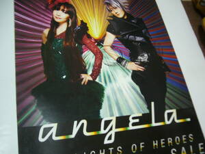 B2大 ポスター　angela THE LIGHTS OF HEROES