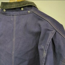 90s stussy carhartt prince street jacket　ステューシー　カーハート　ジャケット　ネイビー　限定　ビンテージ　オールド_画像6