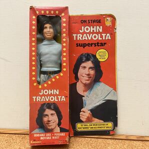 ◆John Travolta Superstar Fashion Figure◆ジョン・トラボルタ◆人形◆箱入未使用◆12インチ◆1977年◆ CHEMTOY社◆激レア◆ビンテージの画像1