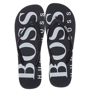 ヒューゴボス Hugo Boss Wave Thong Rubber Sandal Flip-Flop ヒューゴボス サンダルダークブルー 28-29cm hb50388497darkblue11