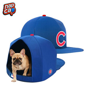 [ not yet sale in Japan ]Nap Capnap cap for pets bed mat Chicago Cub s bed house cushion ncplush-cubs