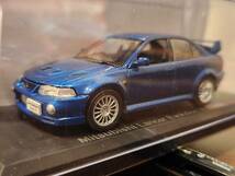 アシェット 1/43 三菱 ランサー エボリューション VI 1999 国産名車コレクション ノレブ ランエボ エボ6 ミツビシ_画像3