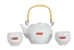 新品 シュプリーム SUPREME Tea Set 有田焼 ティーセット 急須&湯呑2個セット WHITE