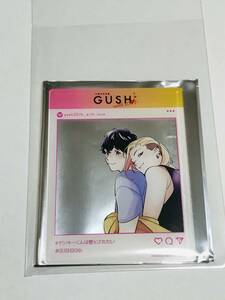 同梱可 「GUSH20周年記念展-with LOVE-」「ヤンキーくんは堕とされたい」野田のんだ　アクリルカード【0811】