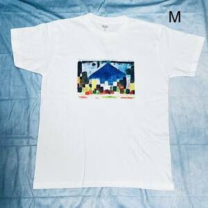 パウル・クレー　ニーゼン山　綿5.6オンスTシャツ Mサイズ白　SMLも有り