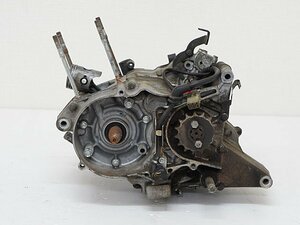 1893【ホンダ AC08E エンジン腰下 NSR50？ 前期型？ ジャンク 部品取り クランク不動 シフトは可動】