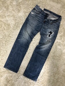 *Abercrombie&Fitch Abercrombie & Fitch Denim брюки джинсы Vintage & ремонт обработка W31 Abercrombie & Fitch 