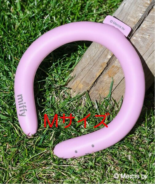 ミッフィーISU COORING (アイスクーリング) miffy neck cooler 28℃ パープル
