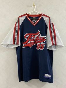 FUBU футбол рубашка размер Lfb Vintage 90s игра рубашка форма 