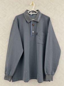 KENZO GOLF 長袖ポロシャツ サイズ4 厚手 メンズ ケンゾー ゴルフ 刺繍 高級