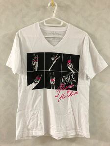 美品 サザンオールスターズ SUPER SUMMER LIVE 2013 灼熱のマンピー!! G★スポット解禁!! Peace&Hi-lite Tシャツ サイズS 桑田佳祐