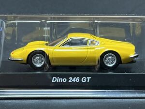 京商 1/64 フェラーリミニカーシリーズ7ネオ DINO 246 GT ディーノ イエロー