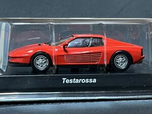 京商 1/64 フェラーリミニカーシリーズ7ネオ テスタロッサ レッドオレンジ