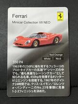 京商 1/64 フェラーリミニカーシリーズ7ネオ 330 P4 レッドオレンジ_画像5