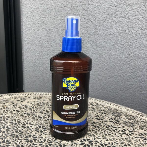 バナナボート Deep TANNING SPRAY OIL SPF0 236ml お値下げ中