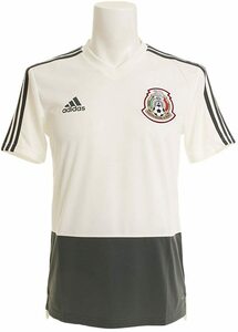 ★送料無料 adidas(アディダス) メキシコ代表 CONDIVO18 トレーニングジャージー半袖 Mサイズ CF0516 オフホワイト 