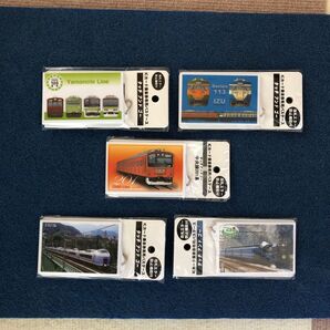 タッチアンドゴー ICカード乗車券専用パスケース JR東日本 5枚