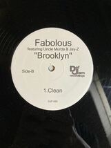 12' 2007年 US盤 プロモ盤 Fabolous - Brooklyn DJF-055_画像2