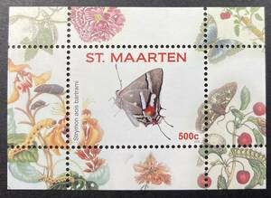  Holland . Carib sinto* Maar ton 2016 year issue butterfly stamp (2) unused NH