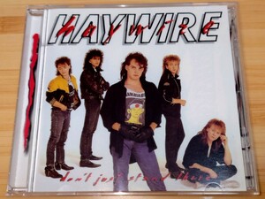 【即決 輸入盤 美品 名作】HAYWIRE/ヘイワイヤー◆Don't Just Stand There◆1987年作品◆カナダ産メロハー/ハードポップ◆ATM-1239