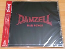 【新品同様 未開封】DAMZELL/ダムゼル◆WAR SONGS◆1992年作品/2nd◆2022年再発盤/デモ音源3曲追加収録/ジャパメタ_画像1