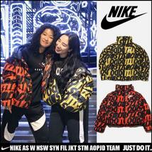 NIKE ★ JUST DO IT シンセティックフィル ジャケット (Mサイズ) ★ ナイキ JDI 総柄 CI5024-891_画像1