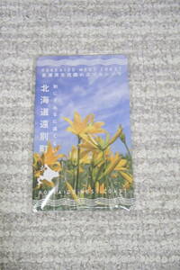 ★北海道遠別町　花のマグネット　金浦原生花園のエゾカンゾウ　非売品？　別にそんなに遠くない