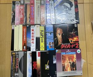 R3H055◆ タイタニック レオン ジュラシックパーク ターミネーター ダイハード レーザーディスク 30枚セット LD 大量セット