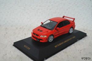 ixo 三菱 ランサーエボリューション７ 2001 1/43 ミニカー 赤 ランエボ