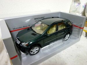 ミニチャンプス メルセデス ベンツ Mクラス 2005 1/18 ミニカー 緑