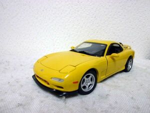 京商 マツダ RX-7 FD3S 1/18 ミニカー 黄