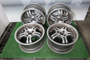 アルミホイール　15x7.0J　4H　100PCD　4本セット　中古　／　23080228