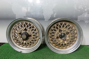 GET　アルミホイール　14x6.0J　4H　114.3PCD　2本セット　中古　／　23080305