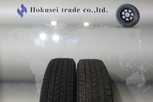 BRIDGESTONE／ブリジストン BLIZZAK VRX3 175/65R14 2本SET／2021年製 8.5分山 スタッドレス／中古 ／23082603