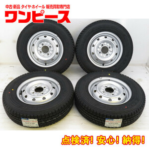 新品タイヤ 中古鉄ホイールセット 145R12 6PR LT 12インチ 12x4.00B 4穴 PCD100 145/80R12 80/78N LT 相当 冬 a18193