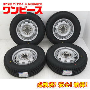 新品タイヤ 中古鉄ホイールセット 145R12 6PR LT 12インチ 12x3.50B 12HM 100/110/114.3 145/80R12 80/78N LT 相当 冬 a18222