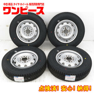 新品タイヤ 中古鉄ホイールセット 145R12 6PR LT 12インチ 12x3.50B 12HM 100/110/114.3 145/80R12 80/78N LT 相当 冬 a18323