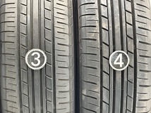 中古タイヤ 4本セット 175/65R14 82S ヨコハマ ECOS ES31 夏 サマー 175/65/14 フィット/アリア/ヴィッツ b3284_画像4