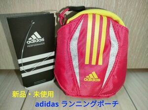 adidas (アディダス) ランニング アームポーチ ピンク 新品・未使用