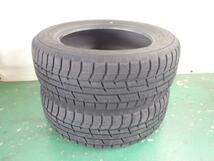 P1694●トーヨータイヤ Winter TRANPATH TX 215/60R17● 中古2本_画像1