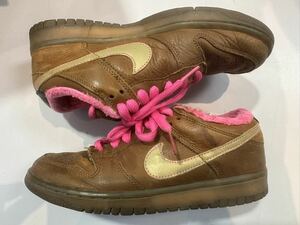 2007 NIKE DUNK LOW PREMIUM SB GIBSON US6.5 313170-271