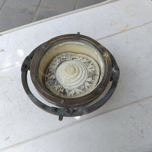 羅針盤　(中古）レトロ　ジャンク品　船用品　検査機器　　調度品