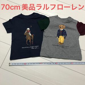 6M70cmラルフローレンチルドレン 半袖Tシャツ