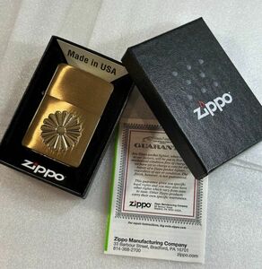 ■新品 ZIPPO 真鍮 菊の御紋 ご紋家紋 愛国 昭和 平成 右翼 左翼 菊紋 xp45