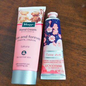 クナイプ ロクシタン ハンドクリーム 桜 桜の香り セット L''OCCITANE ロクシタンハンドクリーム