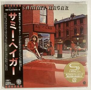 SAMMY HAGER サミー・ヘイガー ／ SAMMY HAGER レッド　紙ジャケット